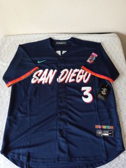 Jackson Merrill San Diego Padres City Connect Stitched Large Jersey
