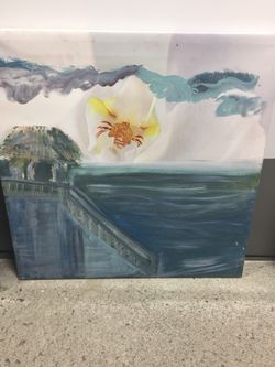 Acrylic painting on canvas