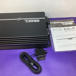 DS18 EXL-P800X4 4-Channel Class A/B Amplifier 4 x 150 Watts RMS 4-Ohm 
