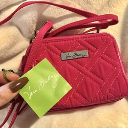 Vera Bradley Wristlet Wallet/Cross Body Brand New W/tags Great Gift