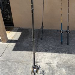 Custom Calstar 800ML Fishing Rod w/ Daiwa Reel