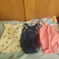 Cute newborn girl onesies