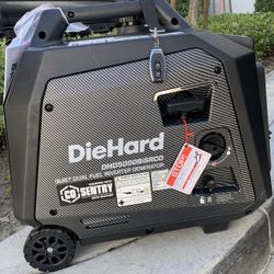 5000 W Dual Fuel Quiet Generator 