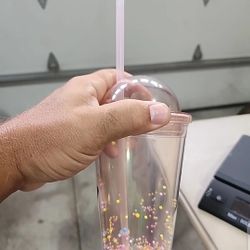 Tumbler With Straw