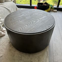 CB2 Round Coffee Table 