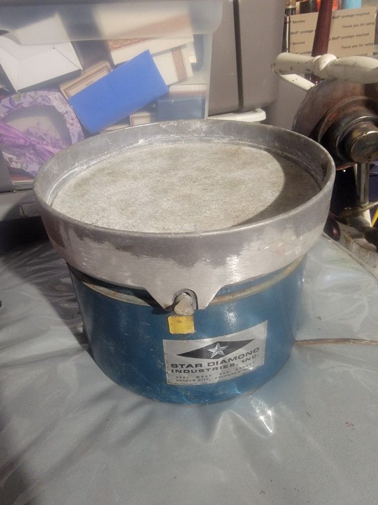 Star Diamond Industries 10" Vibrating Lap