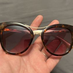 Guess Round Cat Eye Sunglasses