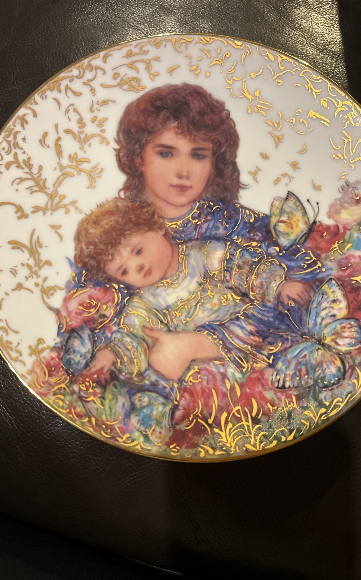 Edna Hibel Plate Collection
