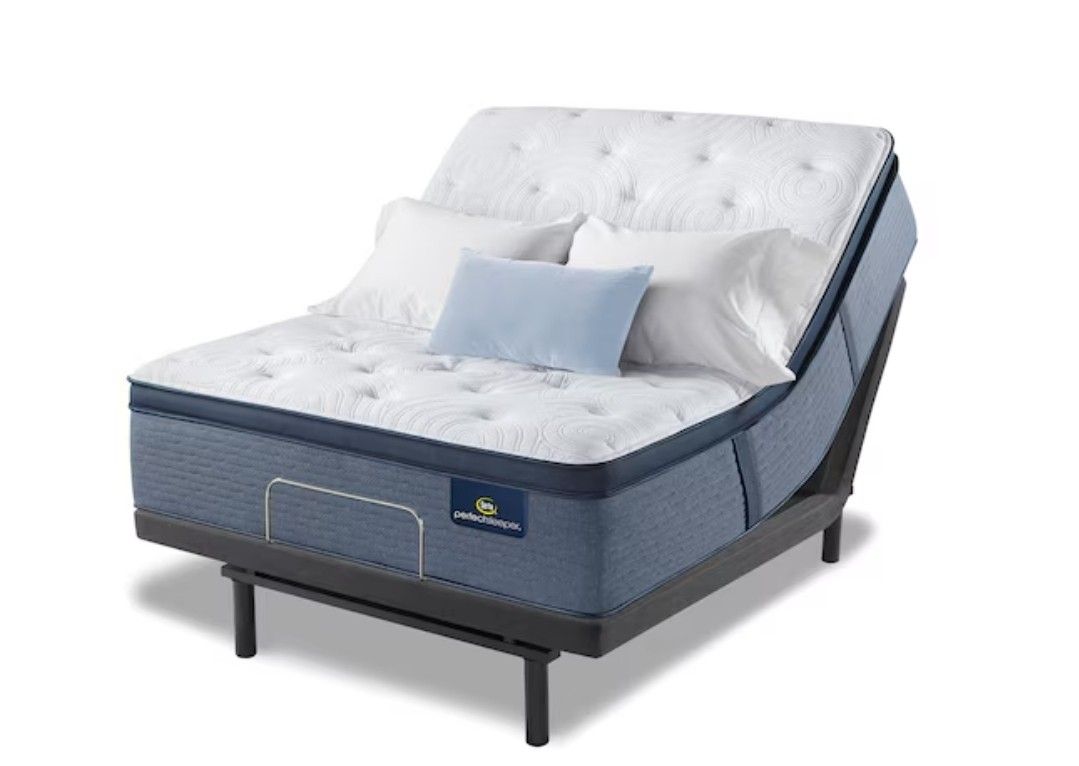 King Size Mattress, Adjustable Frame