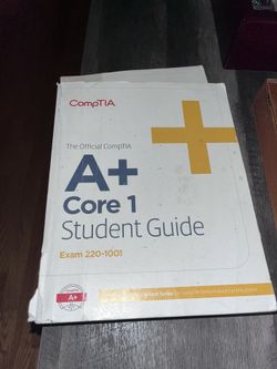 CompTIA, A+ Study Guide (textbook)