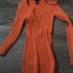 Orange Dress