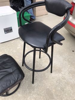 Stool & Foot Rest $20