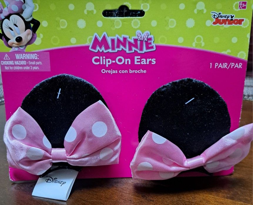 Minnie Clip On Ears