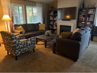 Couch, Loveseat & Chair