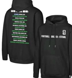 FIFA World Cup 2026 Graphic Hoodie - Black (fanatics) $120