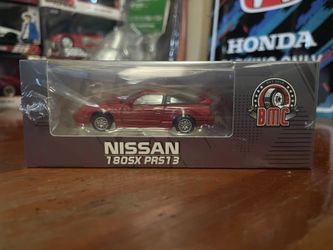 BM Creations Nissan 180sx 1/64 Scale (red)