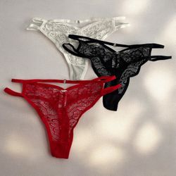 NEW/NUEVO thong lingerie S/M/L 1for$15 or 3for$40/ lencería de tanga S/M/L 1x$15 o 3x$40