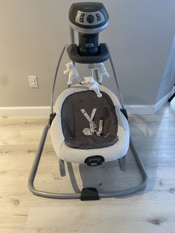 Graco® DuetSoothe® Swing + Rocker- Sapphire