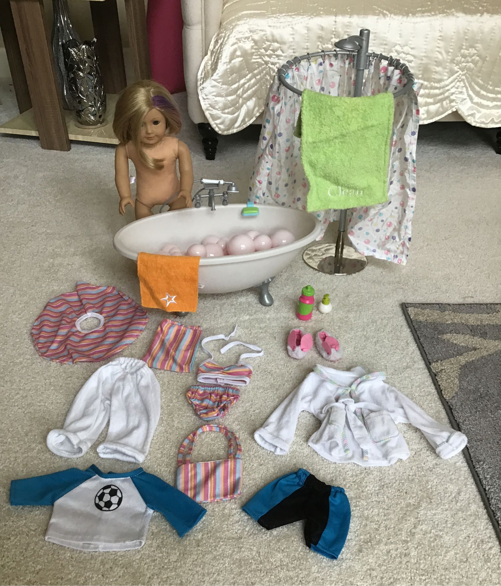 American Girl Doll 18in Retired Kit With Accessories Perfect 4 π $100 FIRM
