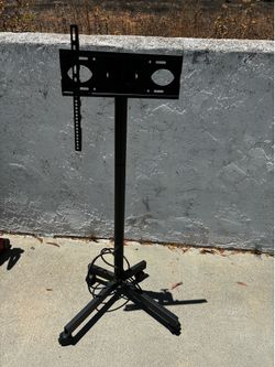Rolling TV stand
