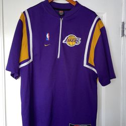 2001 Lakers Warm Up Nike Authentics Line