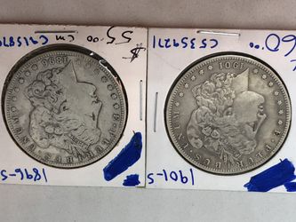 Morgan silver dollars for sale