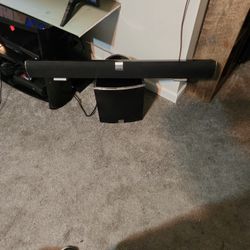 Vizio soundbar and base