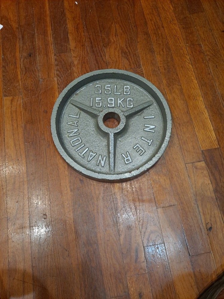 Gym Workout Weight 35 Pounds