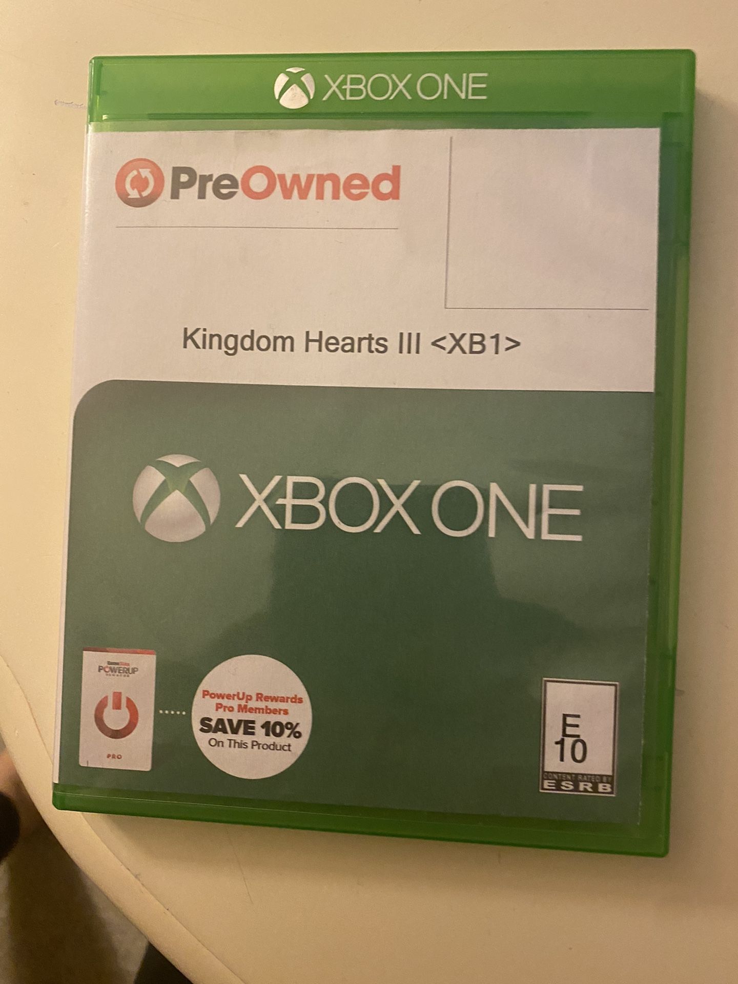 Kingdom Of hearts III fir Xbox One