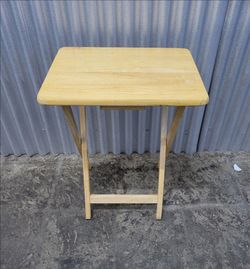 Folding Wood Table