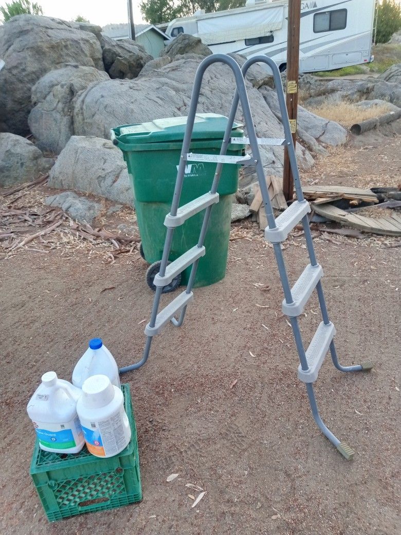 Above Ground Pool Latter