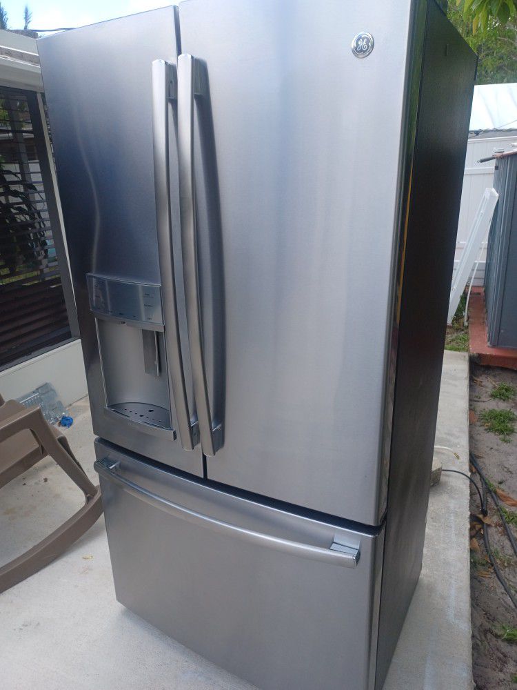 French Doors Refrigerator Stainless Steel 