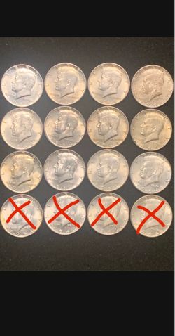 1964 Silver Kennedy 12 left