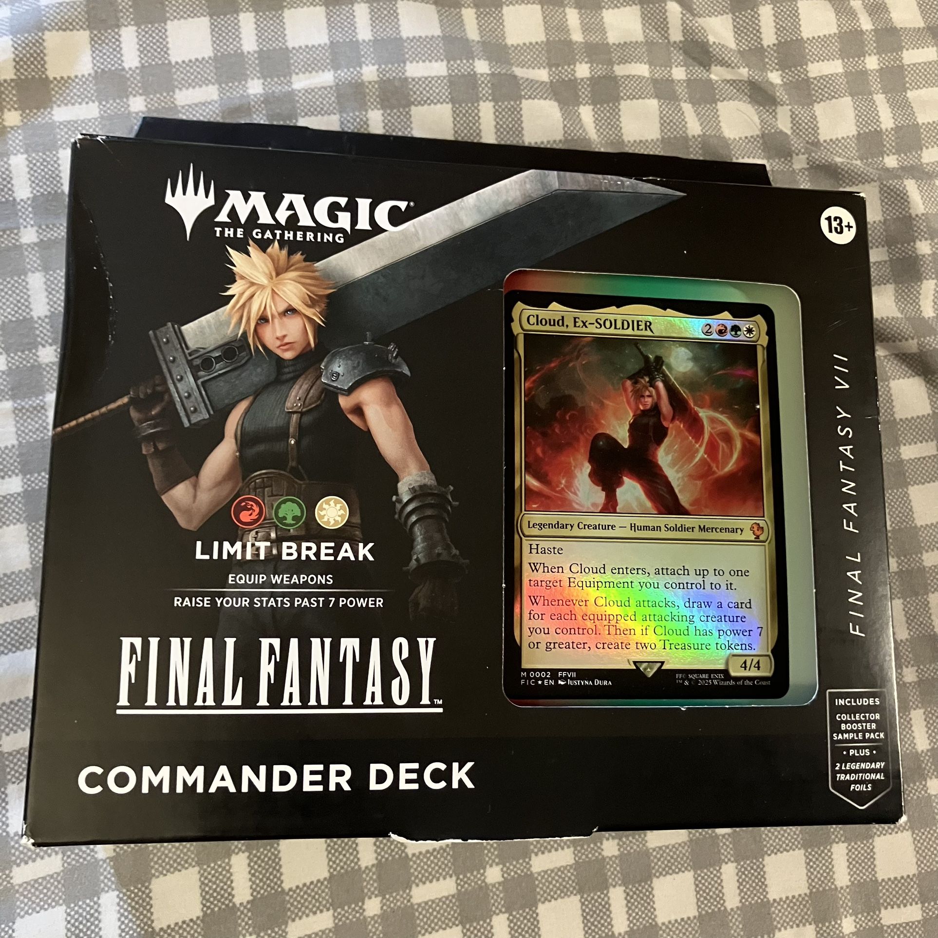 Magic: The Gathering Final Fantasy VII Commander Deck - Limit Break Cloud Strife Precon