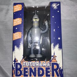 Futurama Bender Super Heavyweights Die-cast Collectible Rocket U.S.A. New