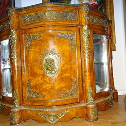 Vintage Egyptian Marble Top Table 