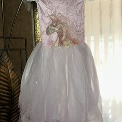 Girls Unicorn 🦄 Costume Dress 8