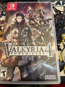 Valkyria chronicles 4 Nintendo switch