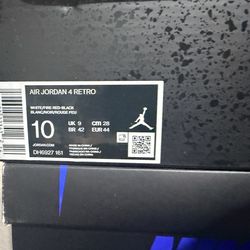 Jordan 4 Red Cements