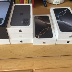 Empty iPhone boxes ($100 For ALL) ..OBO On individual