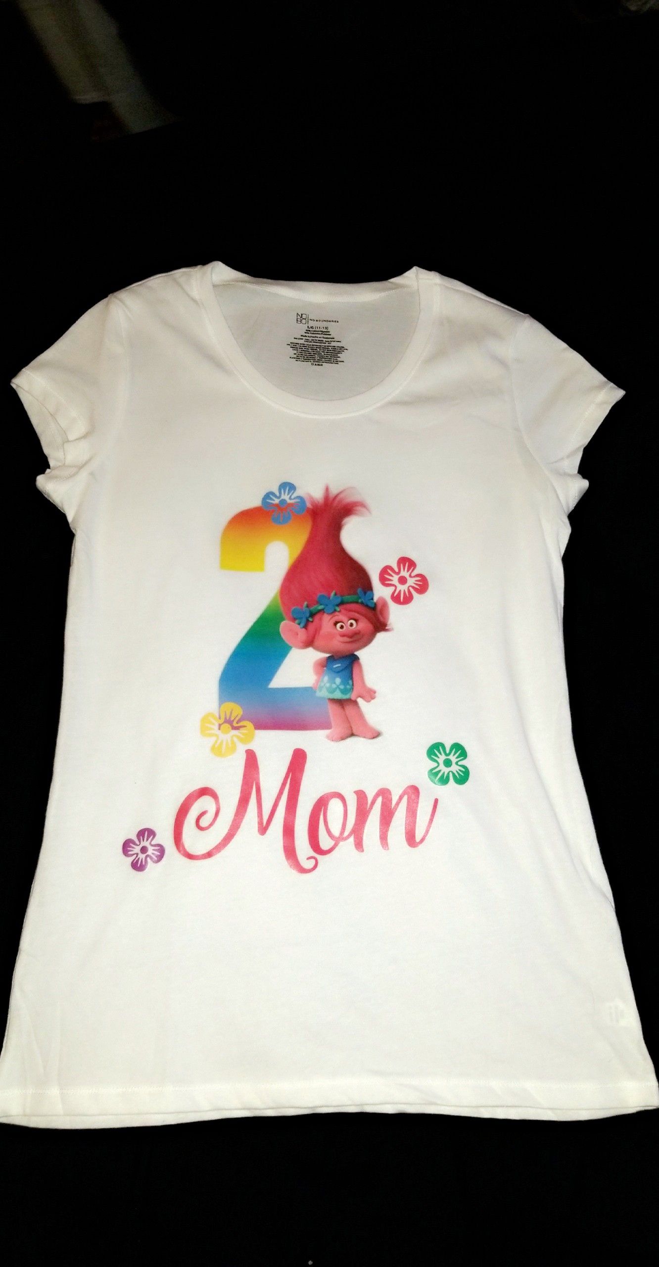 Trolls family shirts & tutu set