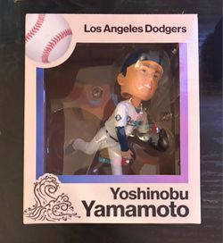Yoshinobu Yamamoto 2024 bobblehead.