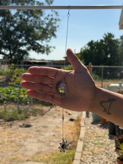 Sun and moon sun catcher