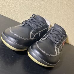 TRUE Linkswear Golf P1 Black leather shoes