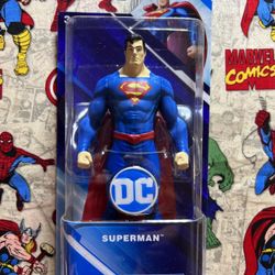 DC Superman 6” Action Figure, New