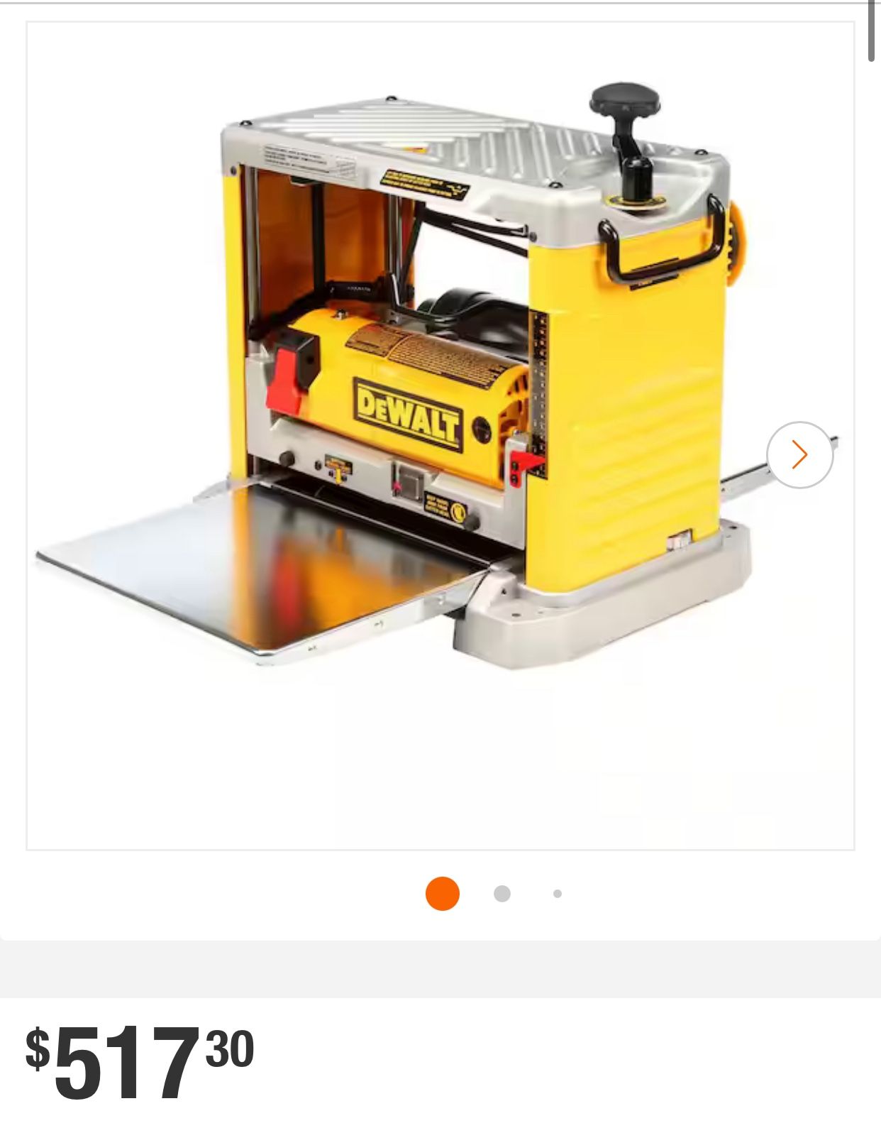 DEWALT PLANER