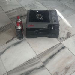 Coleman butane camping stove