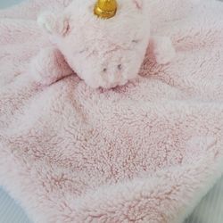 Dreamgro Unicorn Security Blanket Buddy Blankie Soft Plush Lovey Dream Gro Pink
