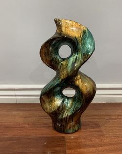 Kirkland’s Turquoise & Gold Figure 8 Decorative Accent