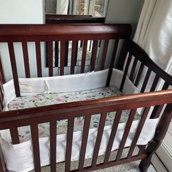 Mini Crib & Mattress 